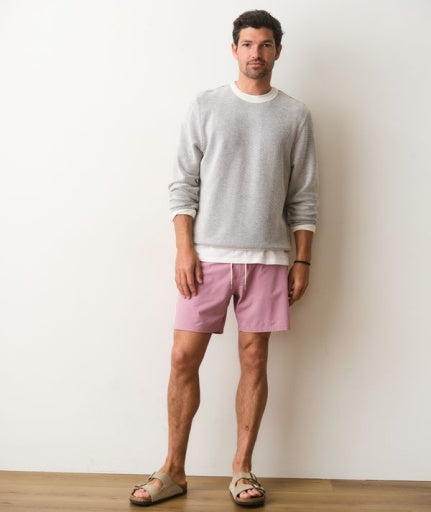 Lined Sport & Swim Short 6" Lilas