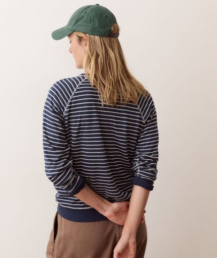 Juno Reversible Raglan Twilight Stripe