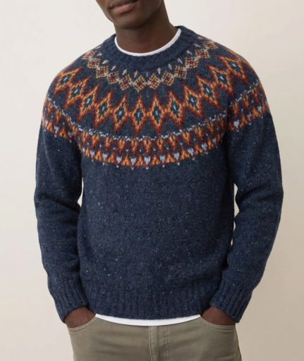 Donegal Fair Isle Sweater