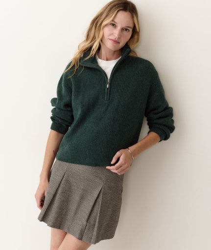 Chalet Quarter Zip Sweater