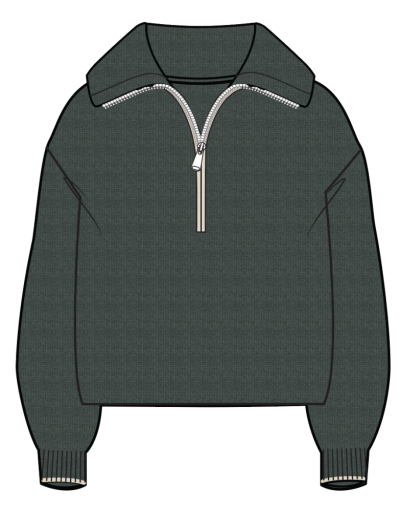 Chalet Quarter Zip Sweater