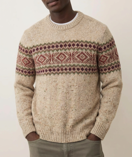 Donegal Fair Isle Sweater