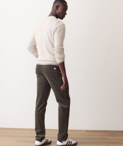 5 Pocket Flex Terry Cords - Slim Straight - Climbing Ivy
