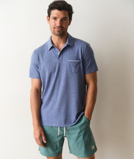 Air Pocket Polo Coastal Fjord