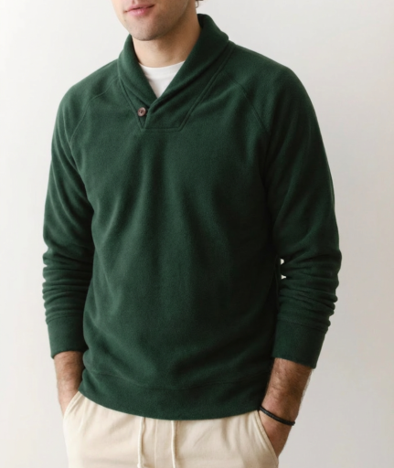 Cloud 9 Shawl Collar Pullover