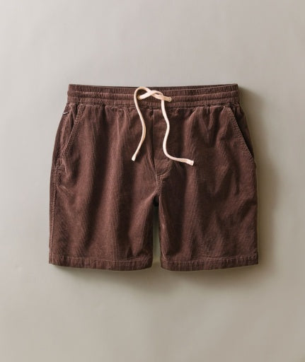 Saturday Corduroy Short 6" - Dark Brown