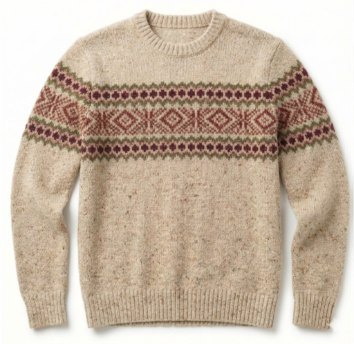 Donegal Fair Isle Sweater