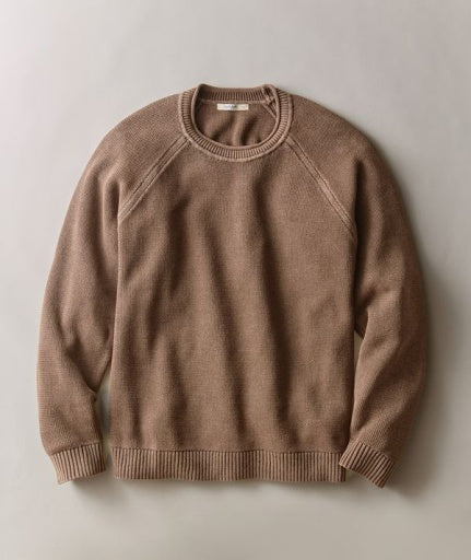Garment Dye Roll Neck Sweater