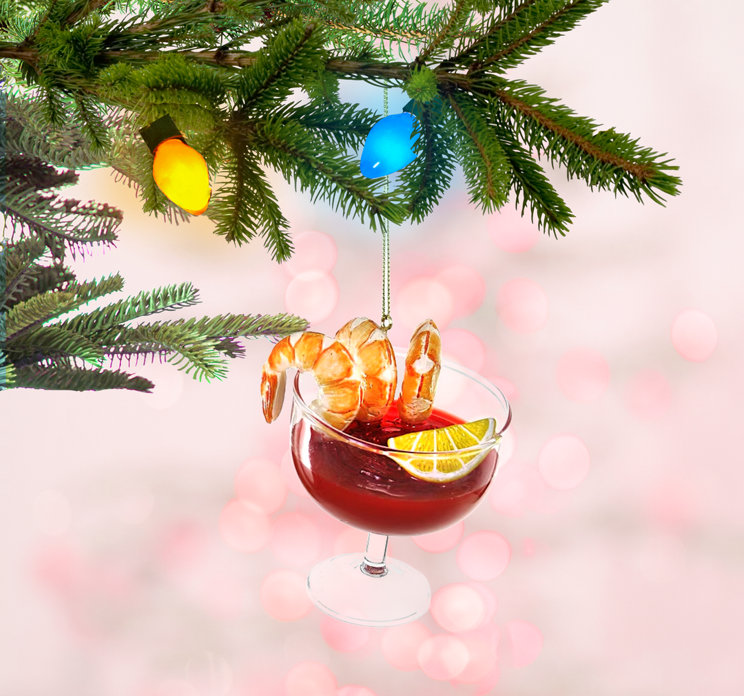 Shrimp Cocktail Ornament