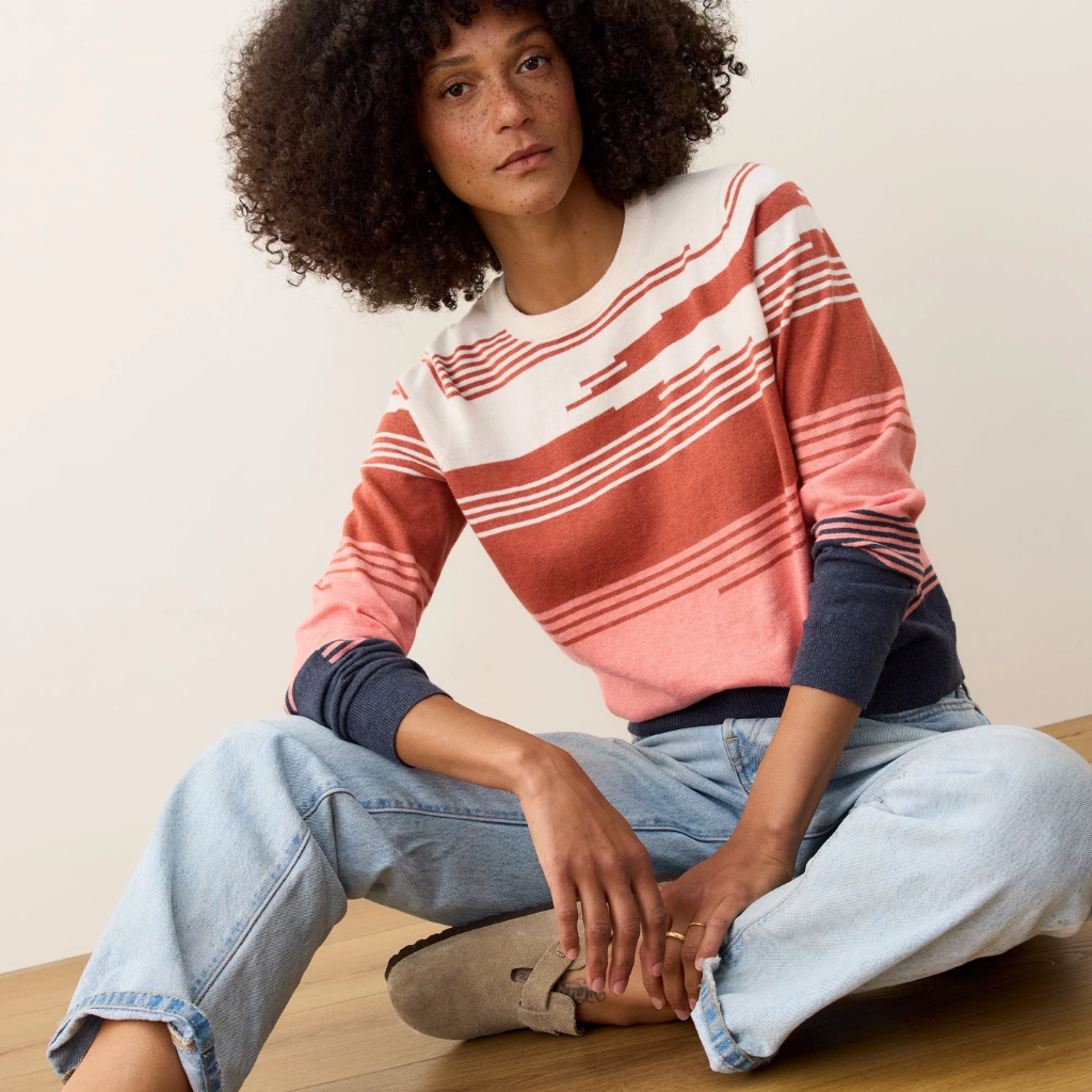 Sunset Icon Sweater Deep Sunset