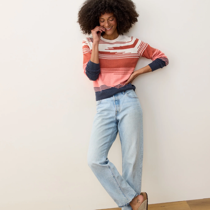 Sunset Icon Sweater Deep Sunset