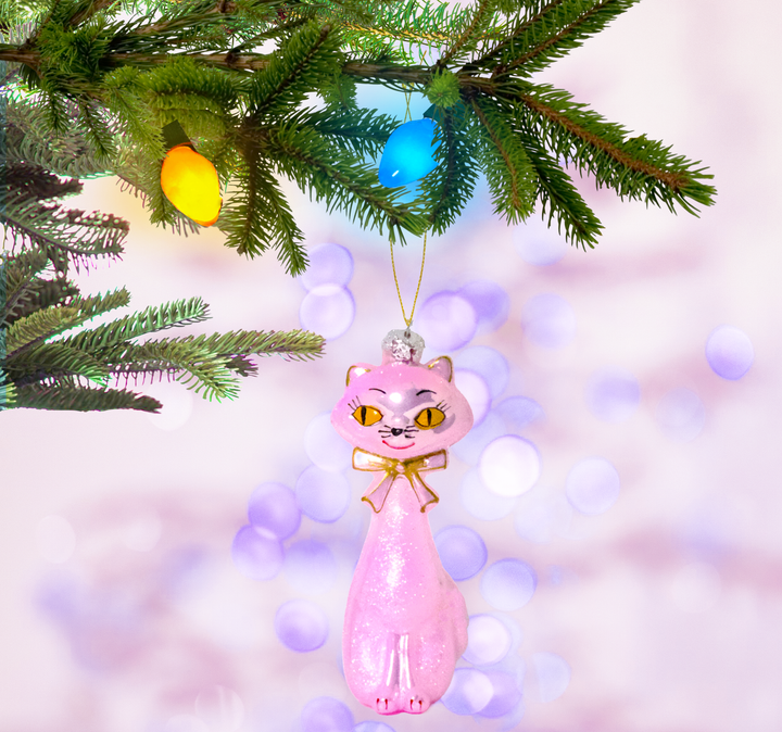 Kitschy Kitten Ornament