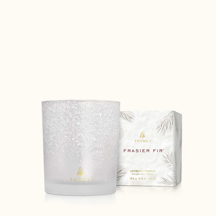 Frasier Fir Flocked Poured Candle 6.5oz