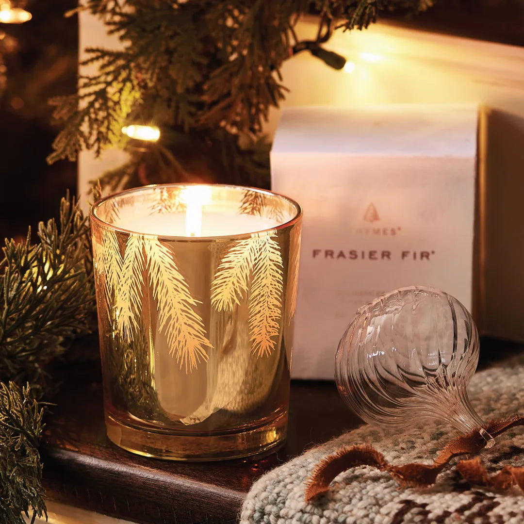 Frasier Fir Poured Gilded Candle 13oz