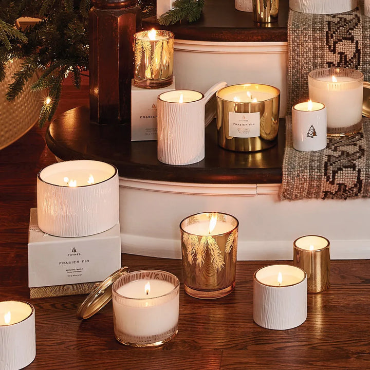 Frasier Fir Poured Gilded Candle 13oz