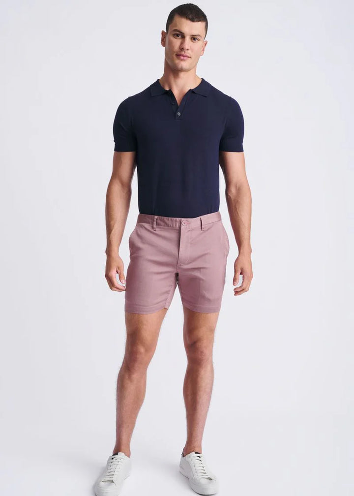 Punch 6" Inseam Textured Stretch Chino Shorts PM-2543