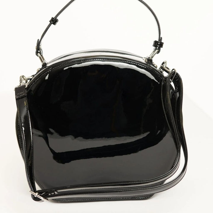 Barbie X Leatherette Circle Bag Black