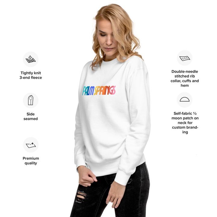 Palm Springs Graphic Sweatshirt