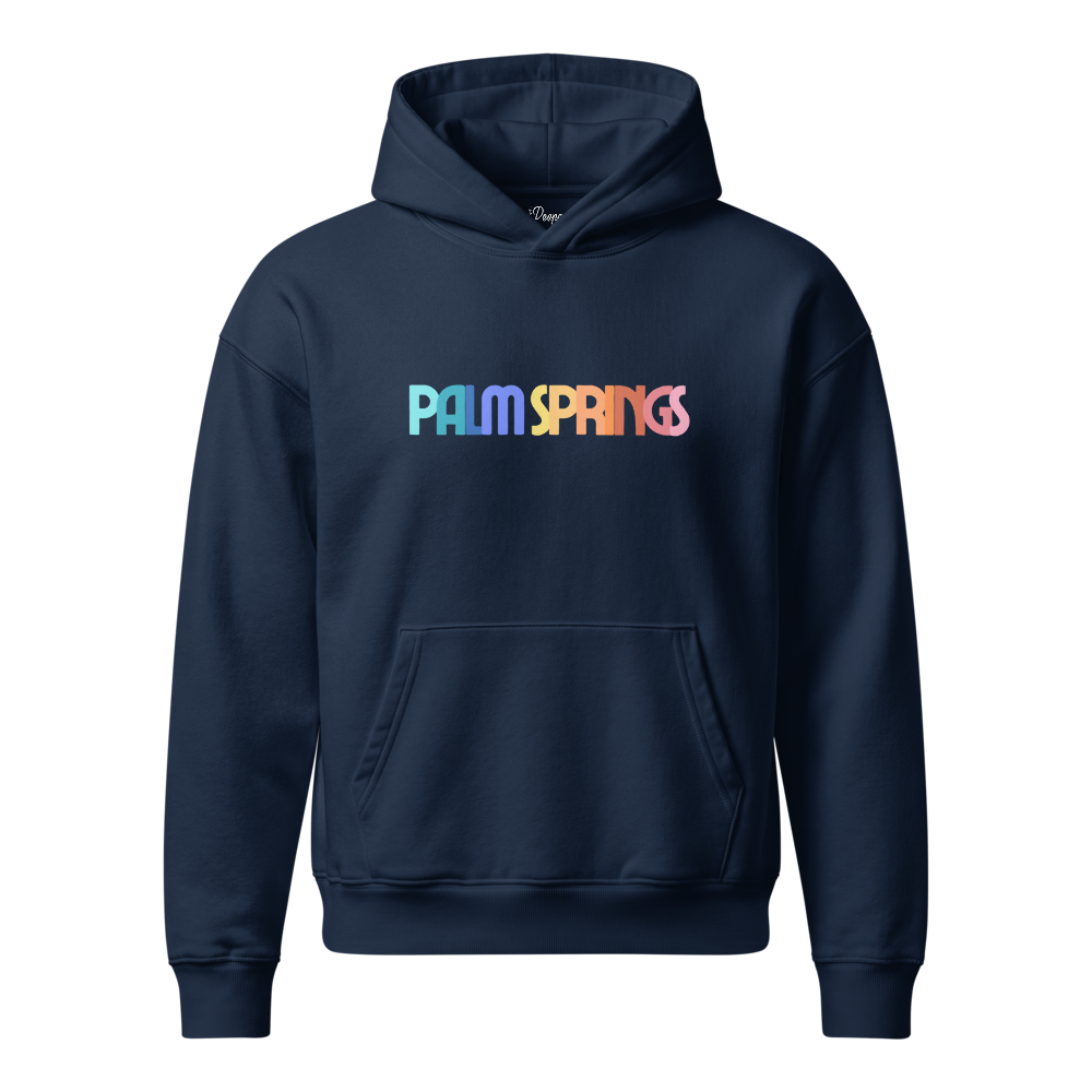 Palm Springs Graphic Unisex Hoodie Sweatshirt