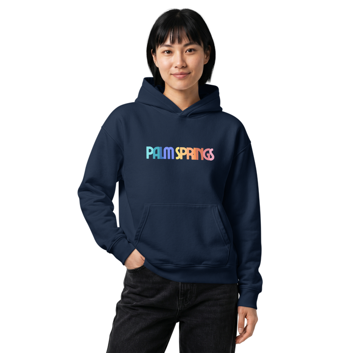 Palm Springs Graphic Unisex Hoodie Sweatshirt