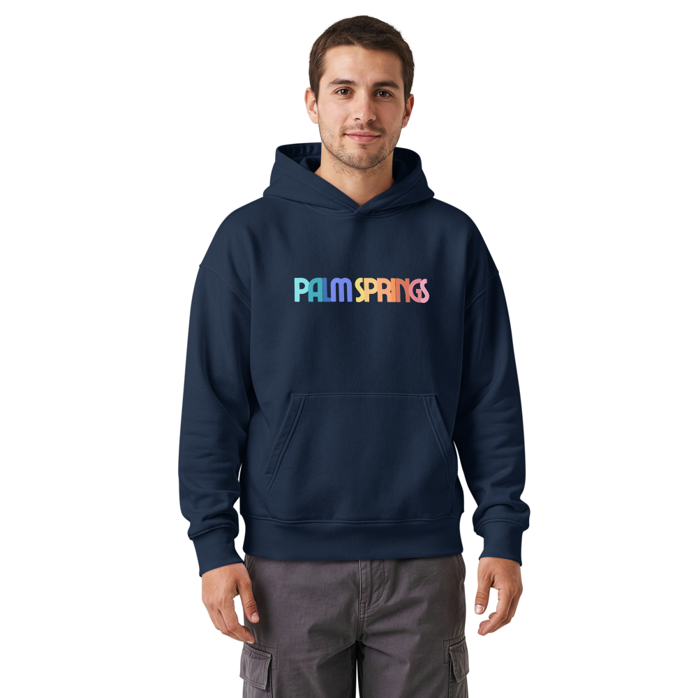 Palm Springs Graphic Unisex Hoodie Sweatshirt