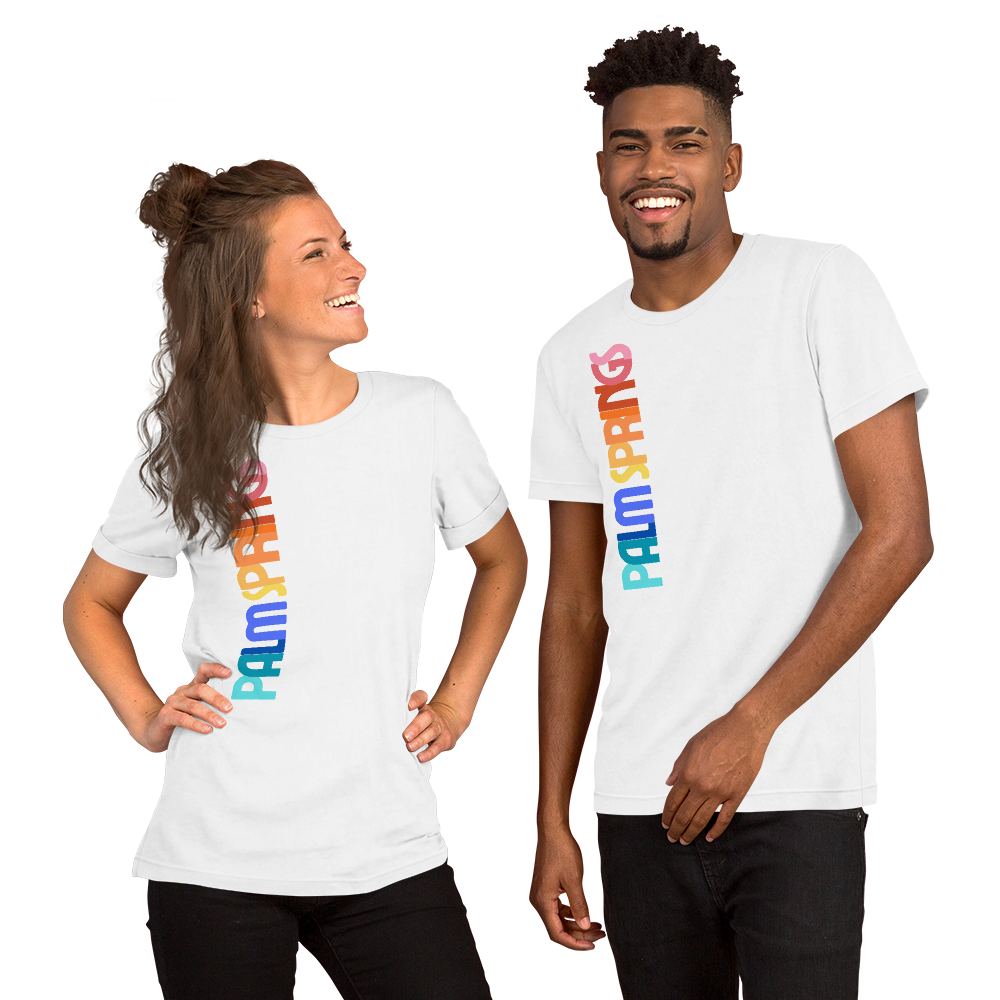 Palm Springs Vertical Graphic Tee