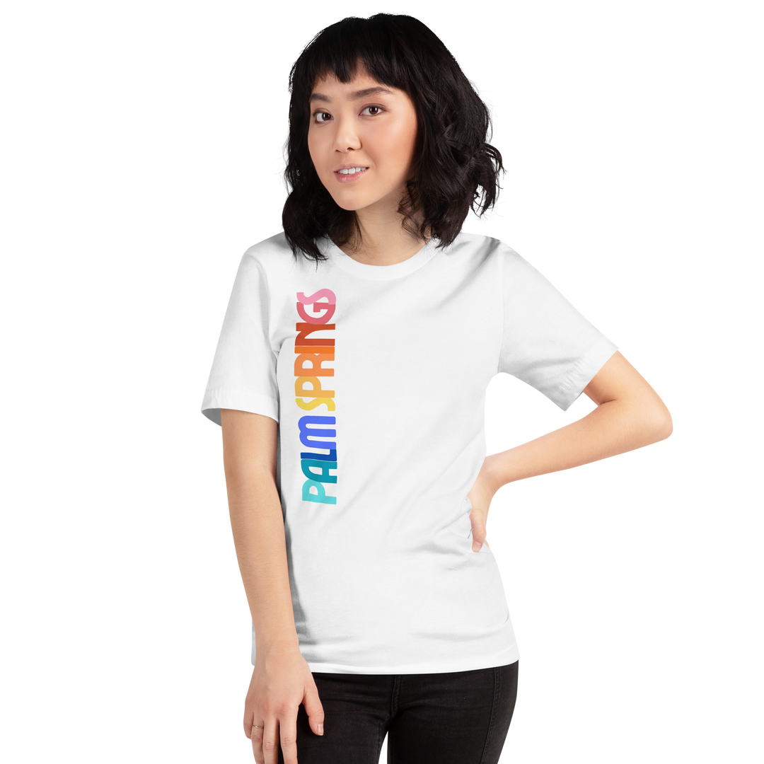 Palm Springs Vertical Graphic Tee