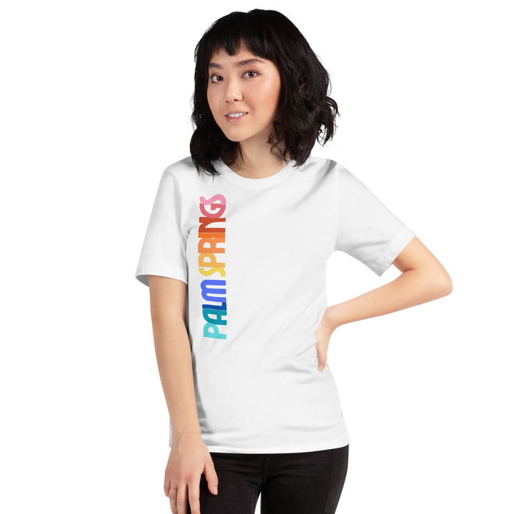 Palm Springs Vertical Graphic Tee