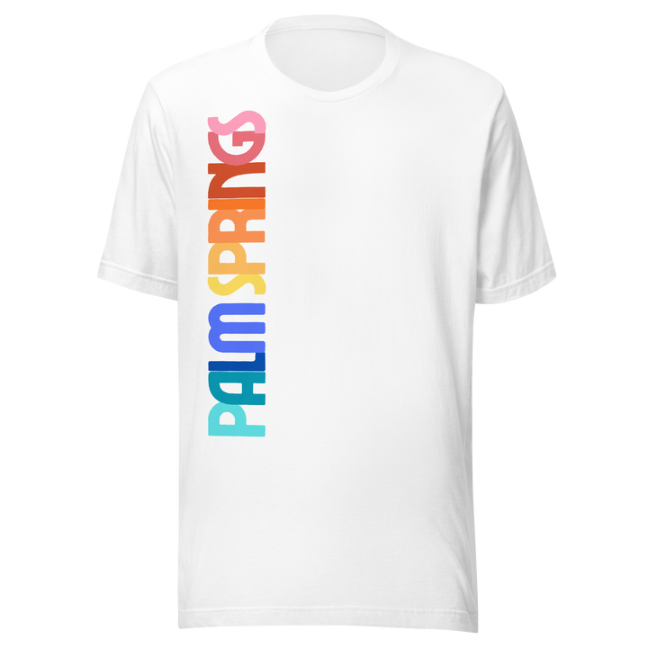 Palm Springs Vertical Graphic Tee