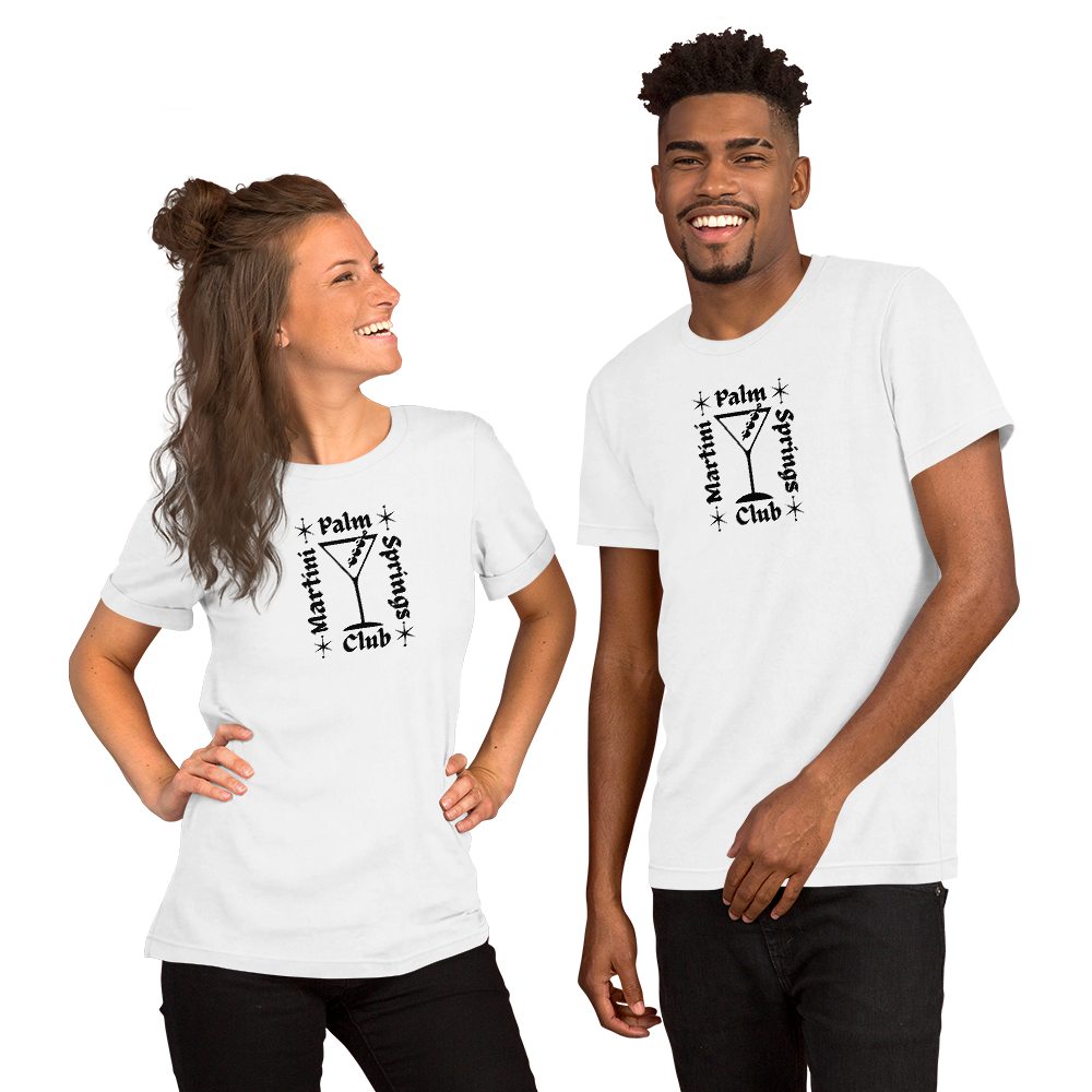 Palm Springs Martini Club Graphic Tee