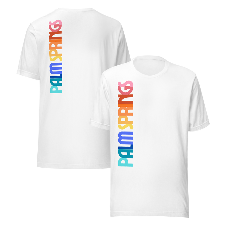 Palm Springs Vertical Graphic Tee