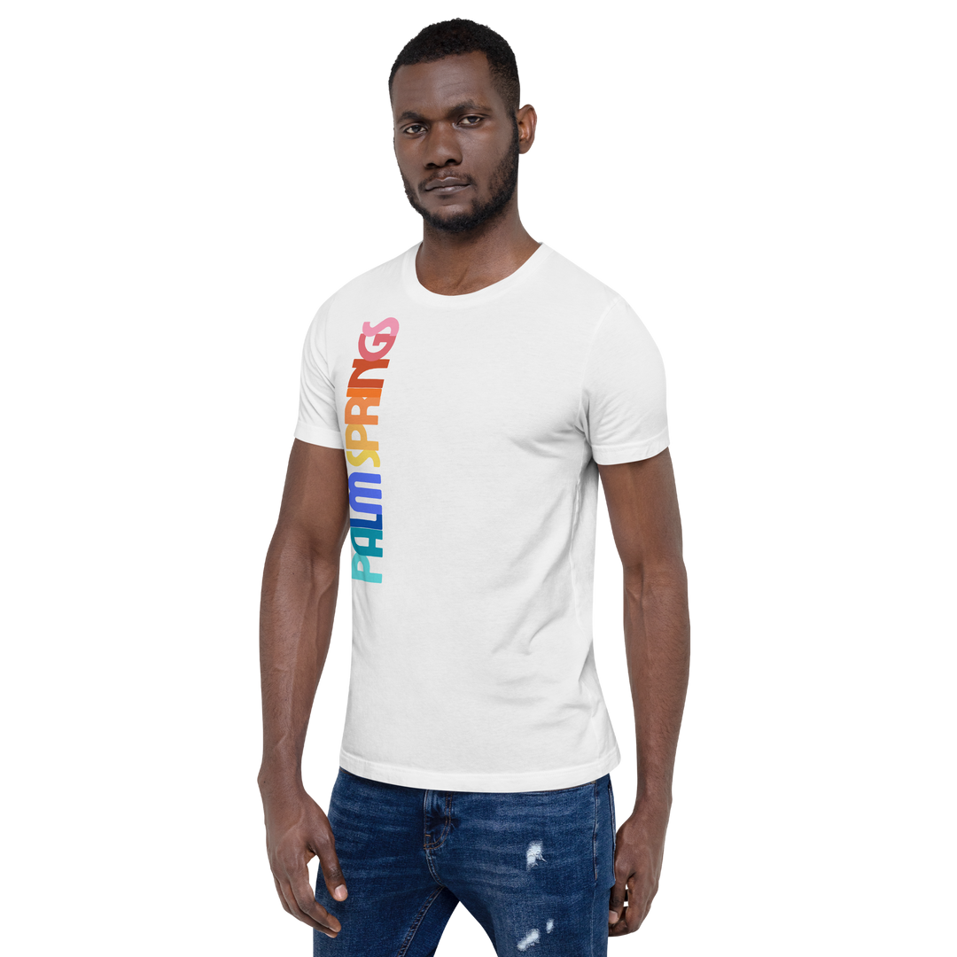 Palm Springs Vertical Graphic Tee
