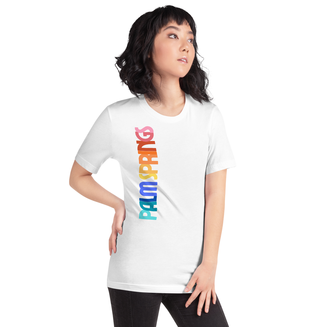 Palm Springs Vertical Graphic Tee