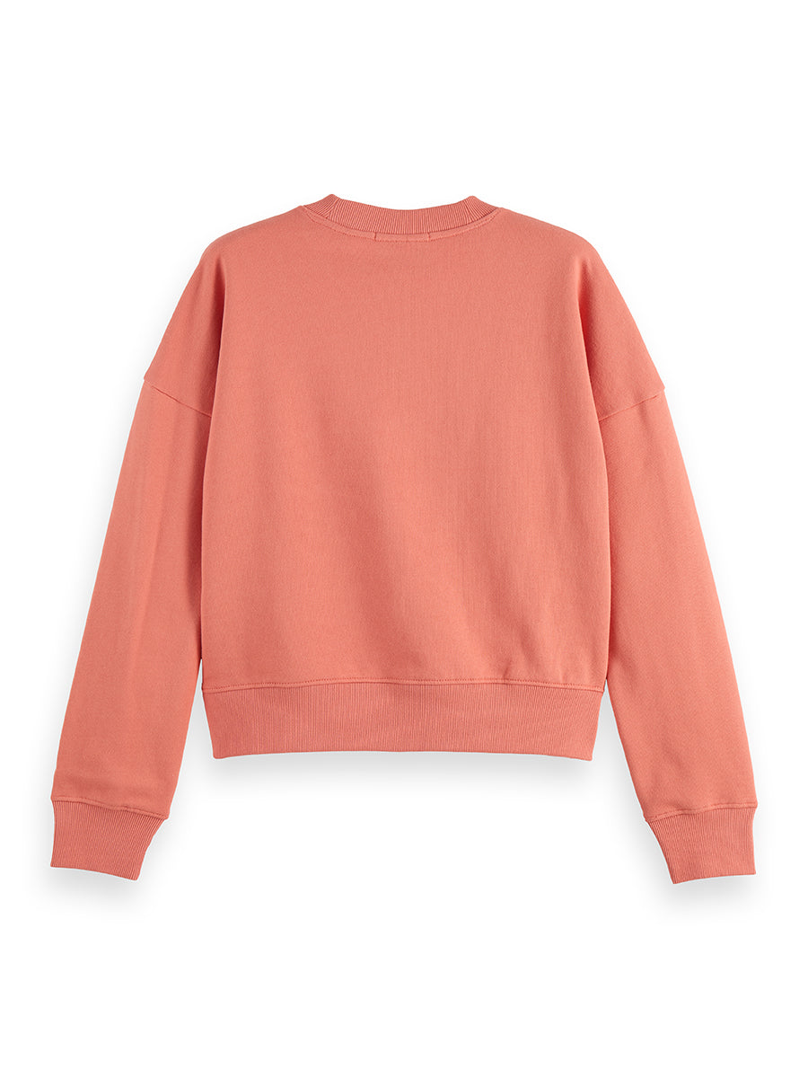 Embroidered logo relaxed fit Sweatshirt