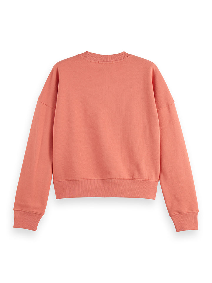 Embroidered logo relaxed fit Sweatshirt