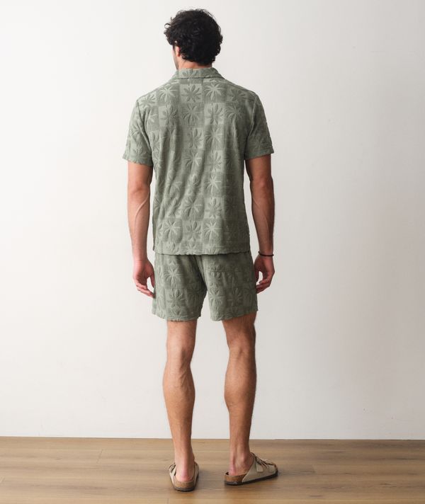 Rico Terry Resort Shirt Sea Spray