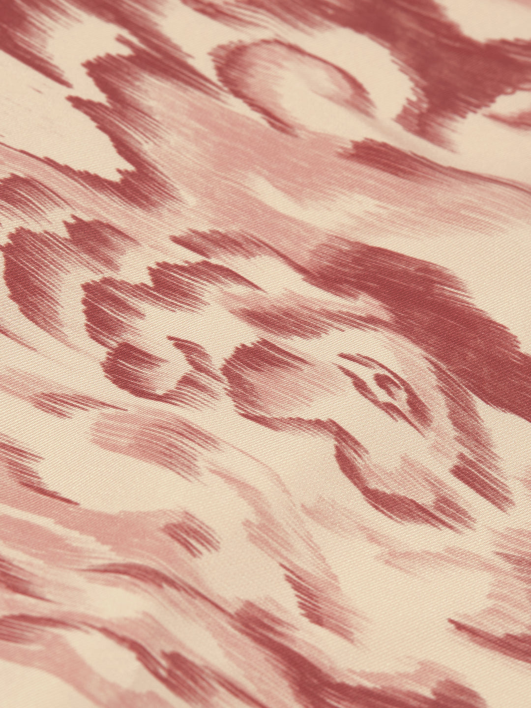 Printed Jersey/Woven Tank - Clouds Red