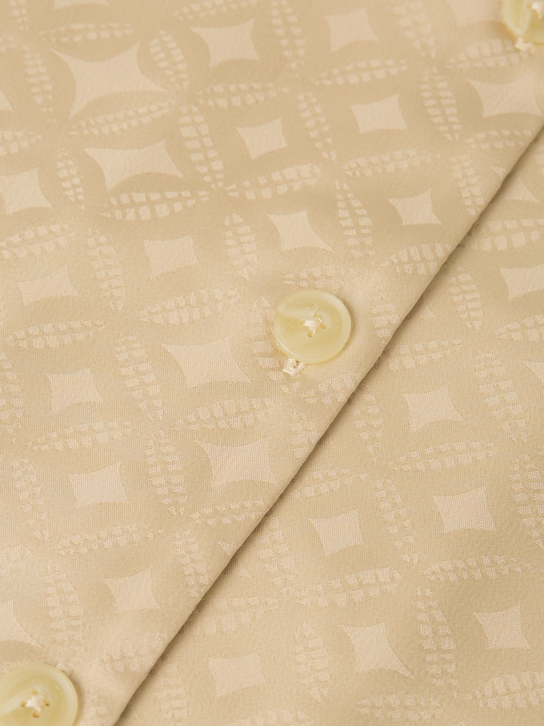 Jacquard Long-Sleeved Shirt Doeskin