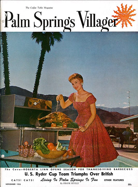 Palm Springs Life November 1955 Poster
