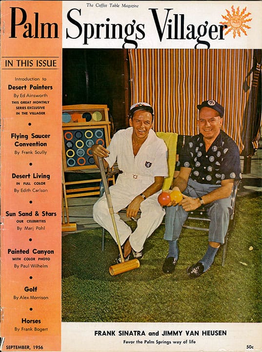 Palm Springs Life September 1956 Card