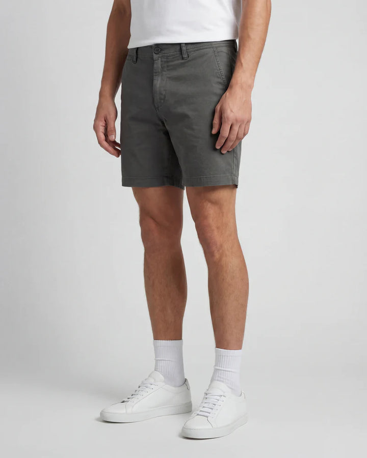 Walden 6in Chino Short - Smoke