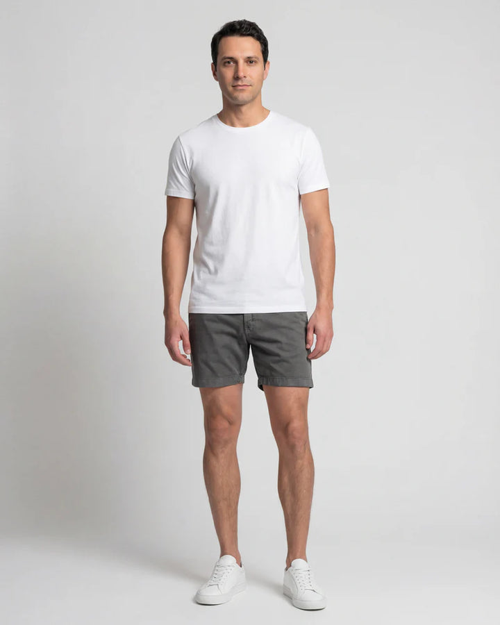 Walden 6in Chino Short - Smoke