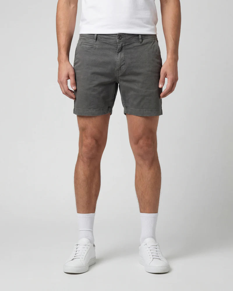 Walden 6in Chino Short - Smoke
