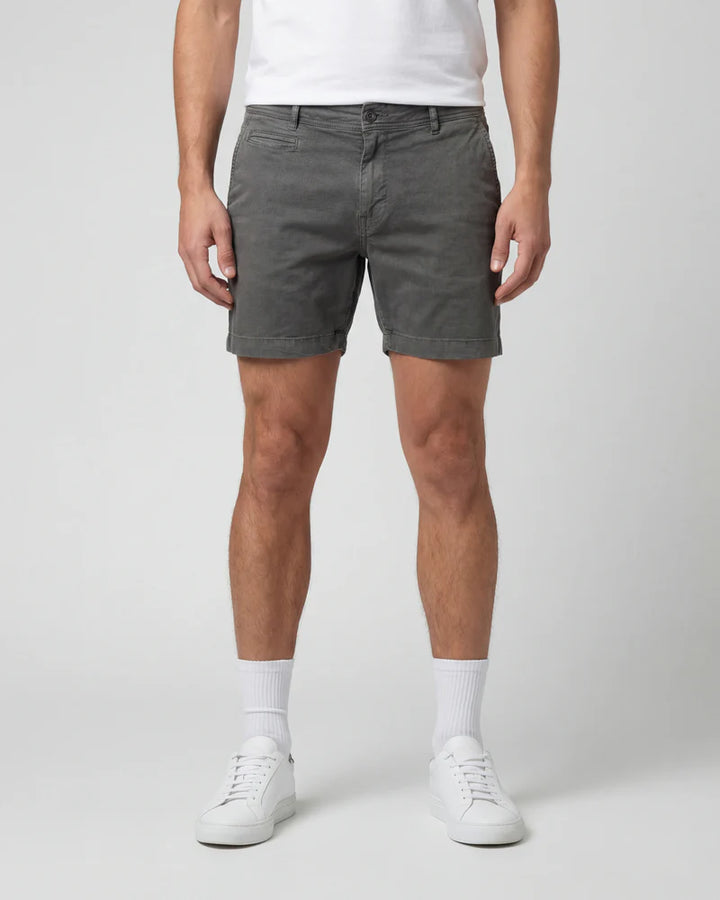Walden 6in Chino Short - Smoke