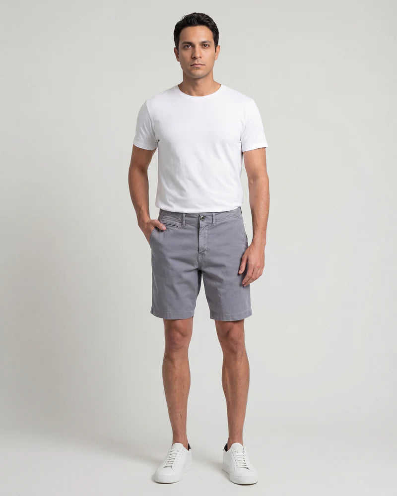 Walden 6in Chino Short - Light Grey
