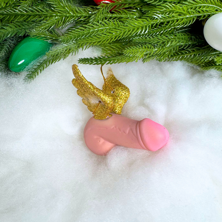 Winged Penis Ornament