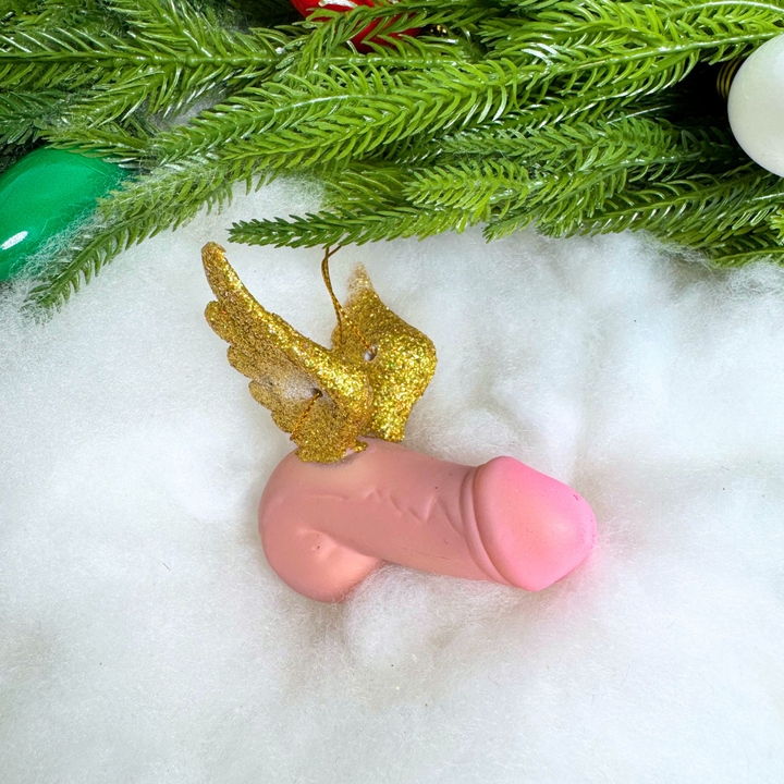 Winged Penis Ornament