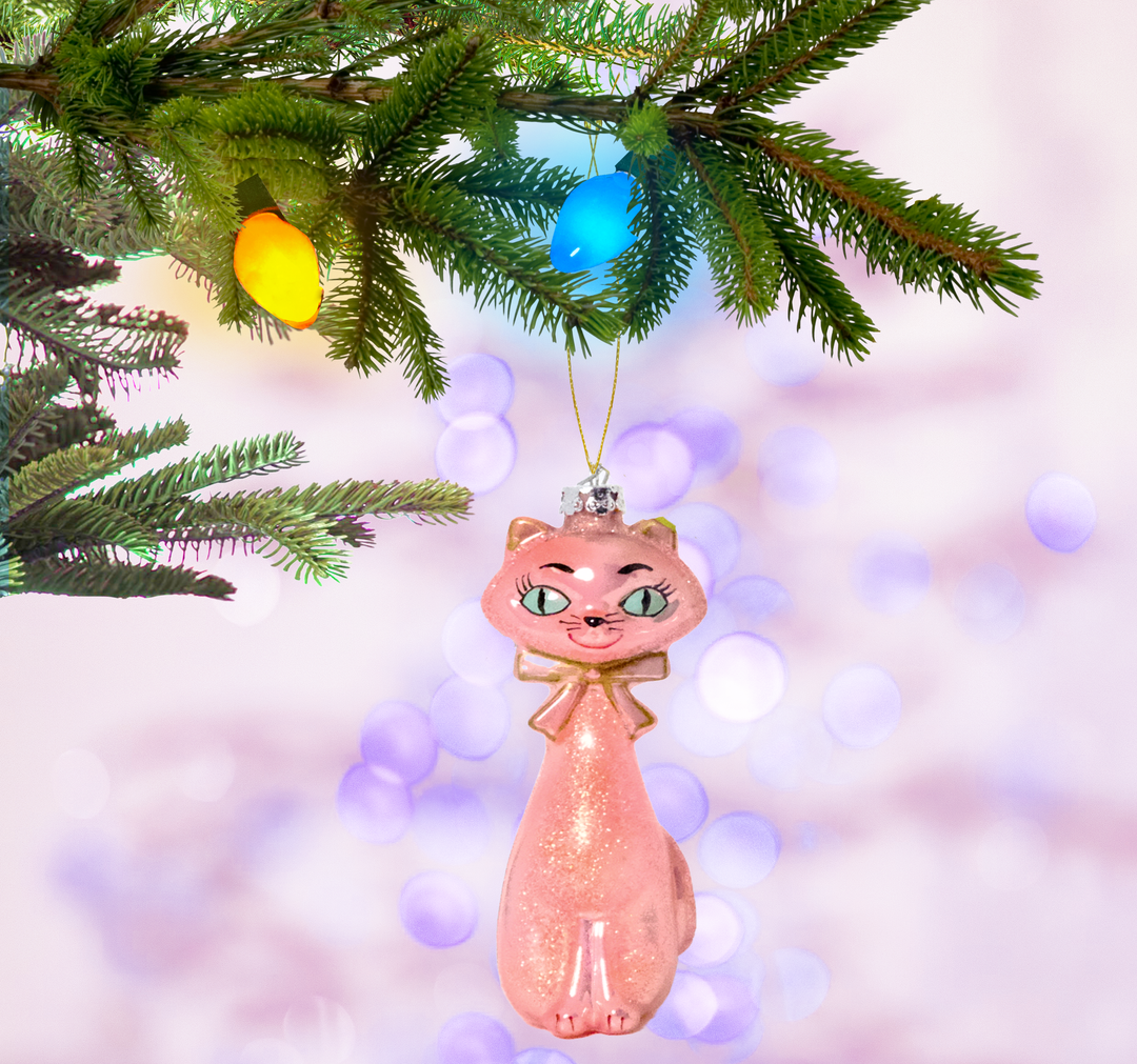 Kitschy Kitten Ornament